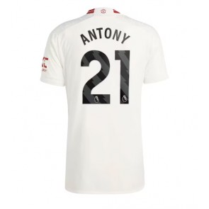 Manchester United Antony #21 Rezervni Dres 2023-24 Kratak Rukavima